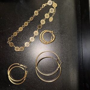 Gold Jewelry Set for Women